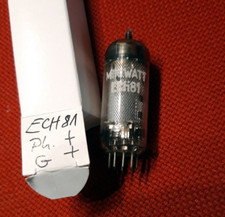 PHILIPS Röhre ECH81, gebraucht und geprüft ++