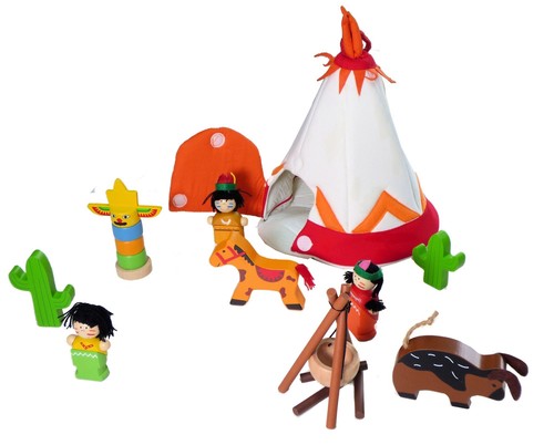 Inware holzspielzeug indianer - inware,