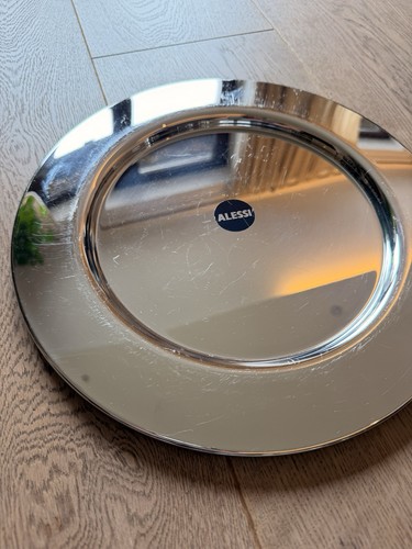 Alessi servierplatte rund - servierplatte,