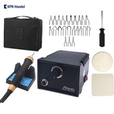 Einstellbare Temperatur Brandmalstation mit LCD für Holz- und Ledergravuren