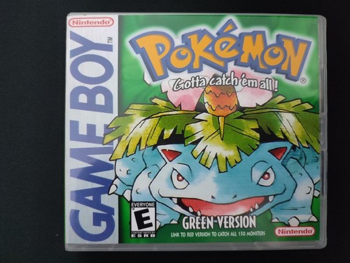 Gameboy pokémon grüne custom - gameboy,