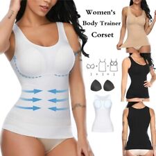 Damen Schlank Mieder Taillenformer Weste Body Hemd Bauchweg Body Shaper Korsett 