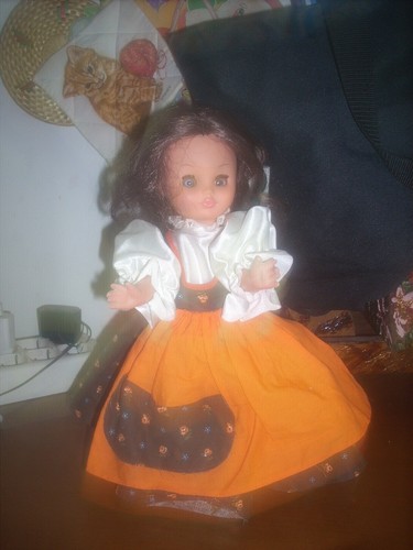 Vintage puppe effe franca - puppe,