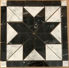 Naturstein Rosone Antik Marmor Fliese Mosaik 30x30cm SR11 Expressversand