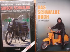 2 x Simson Schwalbe REPARATURANLEITUNG KR51 Reparaturbuch Handbuch Buch