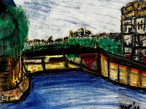 Original aquarell gemälde - aquarell,