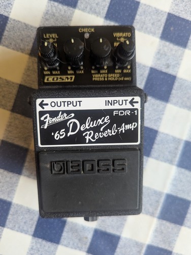 Boss fdr deluxe reverb - boss, pedal