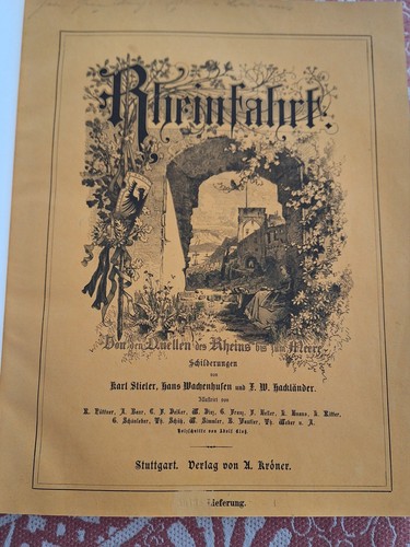 Rheinfahrt von den quellen - von,