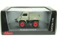 Unimog 401 mit Boehringer Kabine (grau) in OVP 1:43 Schuco