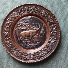 Wandteller mit Jagdmotive