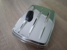 Aschenbecher Chrom für VW Käfer Cabrio hinten, neu verchromt, Originalteil