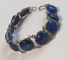 Vintage Lapislazuli Silber