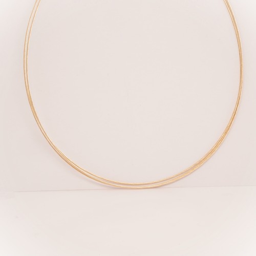 Halsreif 585 gelbgold 45 cm - 585/-,