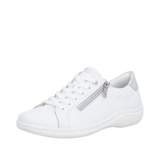 Remonte leder sneaker - leder, weiß