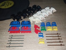 Lego Ritter Konvolut Pferde Pferdedecken Sattel Maske