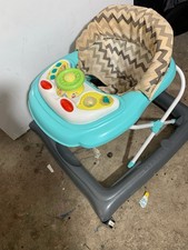 One-Touch Folding Baby Walker