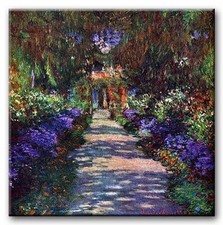 Premium Leinen Kunst Claude