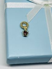 Original Pandora 14k Gold Majestätische Diamant Krone Charm Sehr Selten Und Retired