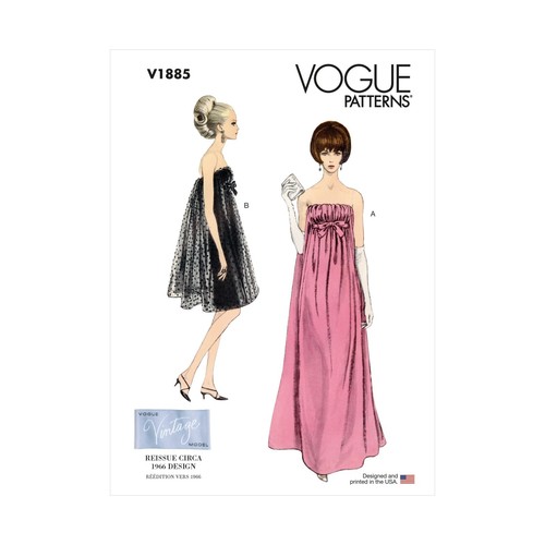Vogue schnittmuster v1885 - schnittmuster,