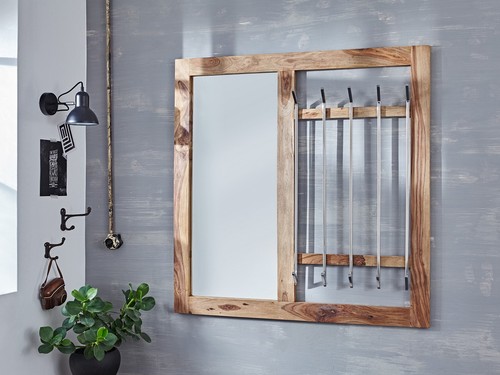 Wandgarderobe mit spiegel - mit,