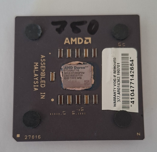 Amd duron d750aut1b cpu 750 - amd,