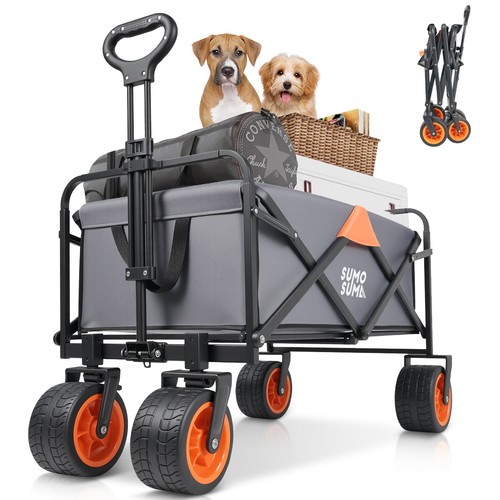 150kg bollerwagen faltbar - 150kg,
