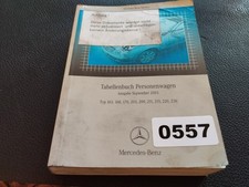 557 Mercedes Benz Tabellenbuch 163 168 170 203 211 215 220 230