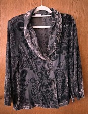 Blazer Jacke Bluse grau Erfo