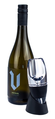 Weinbelüfter mit sieb und - mit,