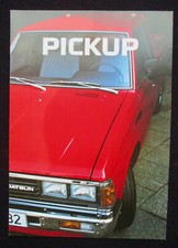 Datsun Nissan Pick up 1800 ca. 1980  Deutsch Top Rar