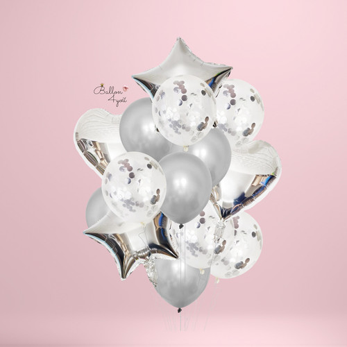Deko set konfetti helium - konfetti,