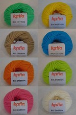 BIG COTTON  -  Katia - 50g - Garn - Wolle - 100g / 5 € -