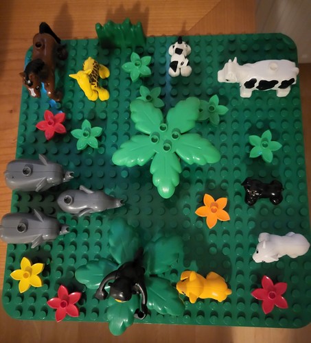 Lego duplo konvolut tiere - ,