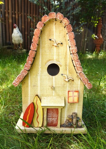 Vogelhaus nistkasten dekorativ - vogelhaus,