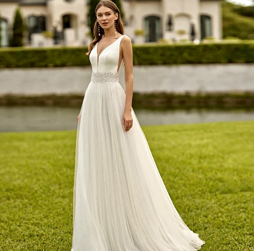 Rosa clara brautkleid espejo - rosa,