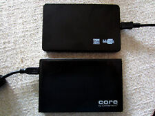 2 Stück 2,5 Zoll externe Festplatten mit je 320 GB Speicher, gebraucht