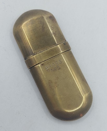 Altes benzinfeuerzeug brass - benzinfeuerzeug,