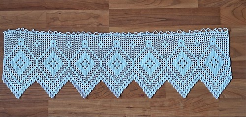 Häkelgardine handarbeit neu - häkelgardine, ,handarbeit,neu