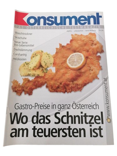 Konsument testmagazin 2012 - testmagazin, 11/2012