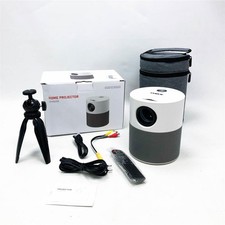 Mini Beamer, XIDU 8000Lux Native 1080P Full HD Bemaer, Tragbarer WiFi Bluetooth