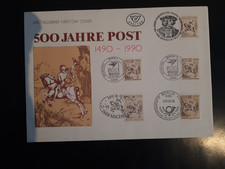 500 Jahre Post 1990 FDC