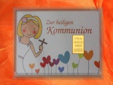 Kommunion Mädchen Gold