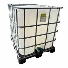 IBC Wassertank Container Regentonne 1000 Liter auf Kunststoffpalette