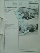 LKW IFA Anhänger HL 150.98 Barleben 1977 DDR KFZ-Brief KTA Vorlage f. Zulassung