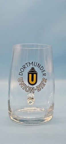 Dortmunder union bier glas - u,