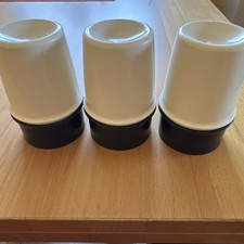 Tupperware 3 Eierbecher mit