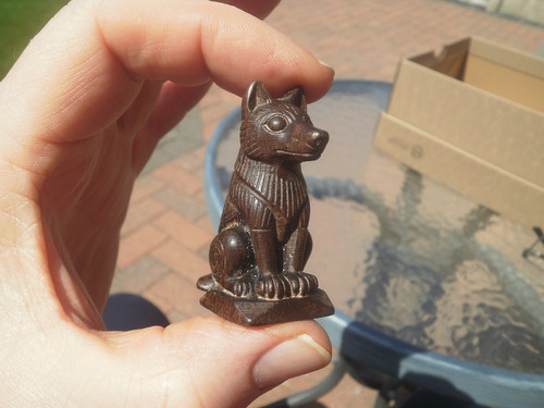 Geschnitztes holz netsuke - holz,