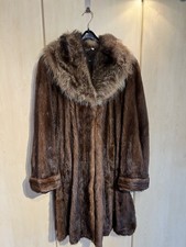 Nerz Echtfell Mantel Damen