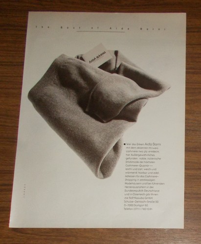 Seltene werbung vintage aida - vintage,
