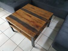 Wohnzimmertisch Kiefernholz 80x80x50